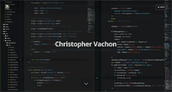 Desktop Screenshot of christophervachon.com